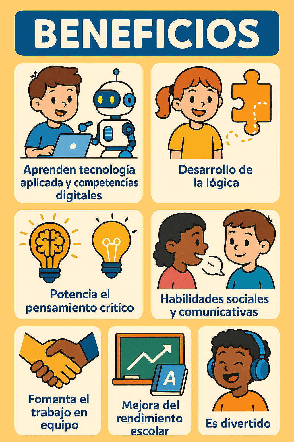 Beneficios para los alumnos